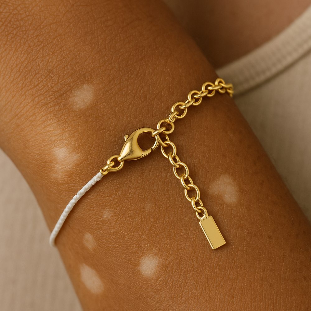 Bracelet Beige&Blanc - Edition Limitée