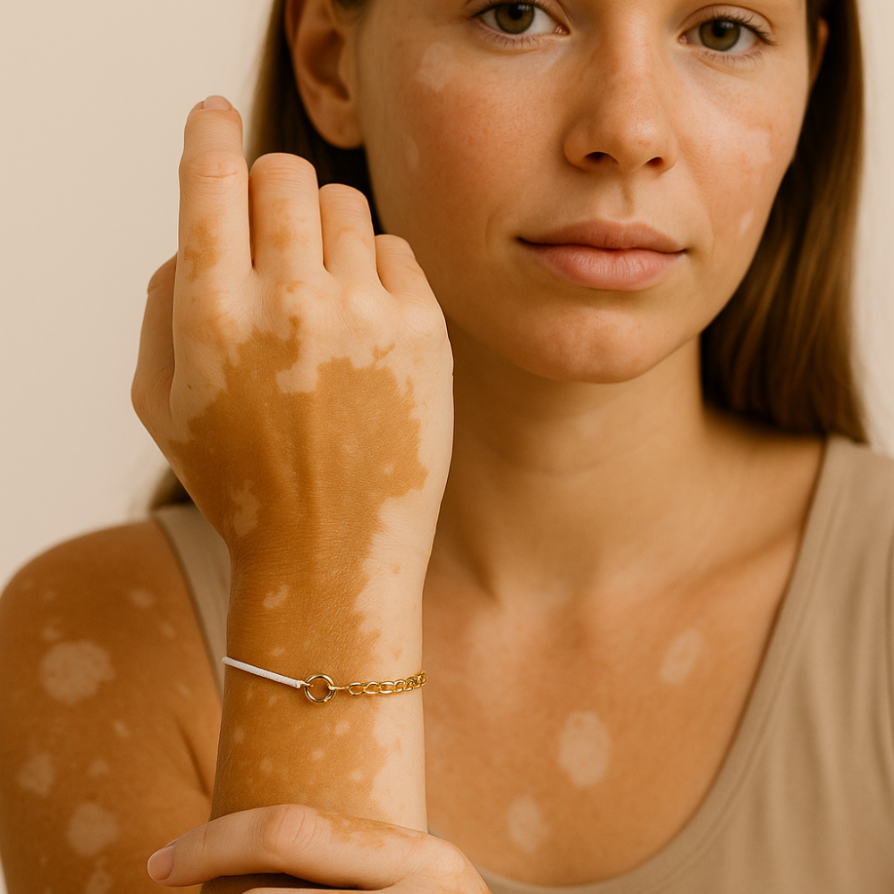 Bracelet Beige&Blanc - Edition Limitée