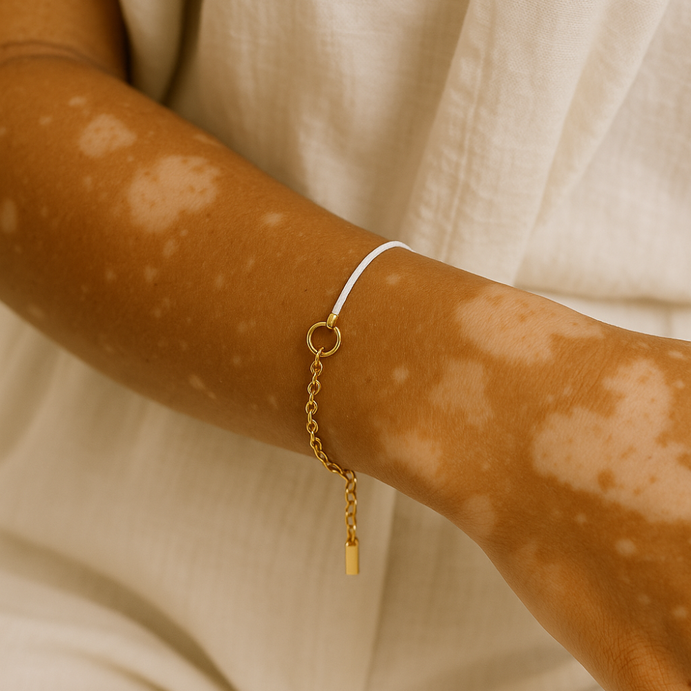 Bracelet Beige&Blanc - Edition Limitée